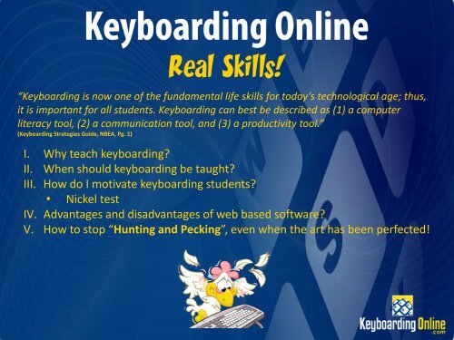Keyboarding Online – Real Skills! - Keyboarding Online by Ellsworth ...