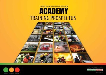 Academy Training Prospectus - West Midlands Fire Service