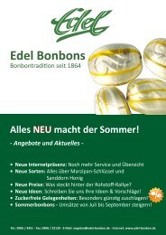Edel Bonbons - Eduard Edel GmbH Bonbonfabrik