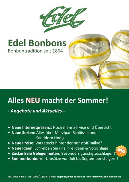 Edel Bonbons - Eduard Edel GmbH Bonbonfabrik