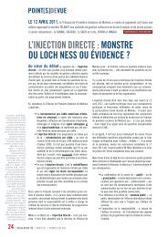 l'injection directe : monstre du loch ness ou Ã©vidence - KOAN