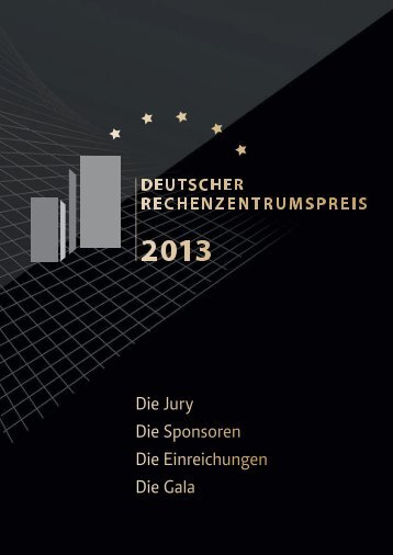 Deutscher Rechenzentrumspreis 2013