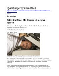 Witze im BÃ¼ro: Mit Humor ist nicht zu spaÃen - Deutsches Institut fÃ¼r ...