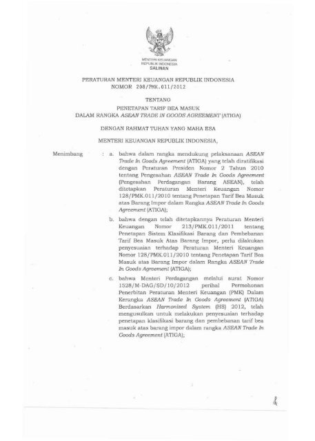 Pmk2080112012 Bm Atiga