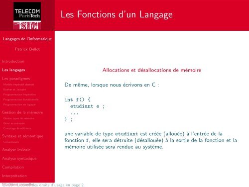 Langages de l'informatique