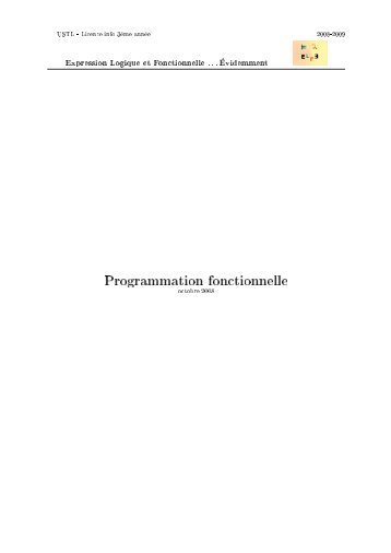 Programmation fonctionnelle - FIL