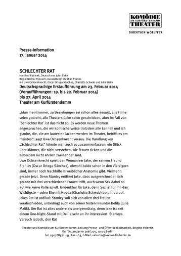 Download PDF ↓ Datei: 84 KB - Theater und Komödie am ...