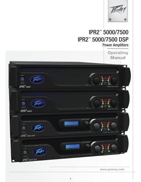 IPR2â ¢ 5000/7500 DSP - Peavey