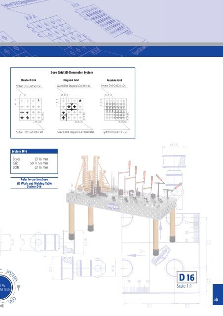 3D Work- and Welding Table D28 - 3 Weld sro