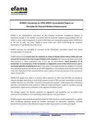 EFAMA's Comments on CPSS-IOSCO's Consultative Report on ...