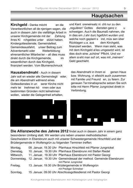 Januar - Ev.-Luth. Kirchgemeinden Ebersbrunn und Hirschfeld