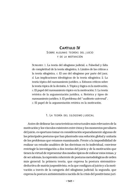 La Motivación de la Sentencia Civil - Tribunal Electoral del Poder ...