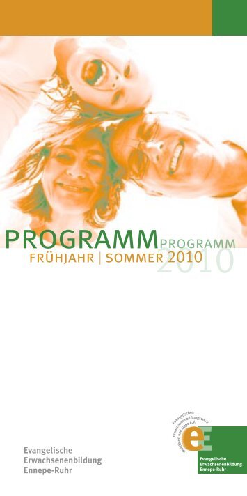 programmprogramm - Kirchenkreis Schwelm
