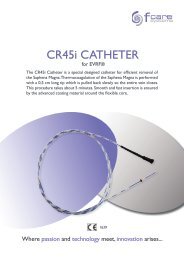 Download CR45i brochure - F care systems