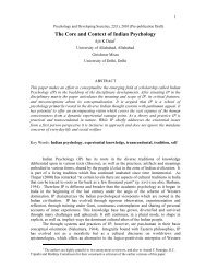 core and Context -Fi.. - Indian Psychology Institute