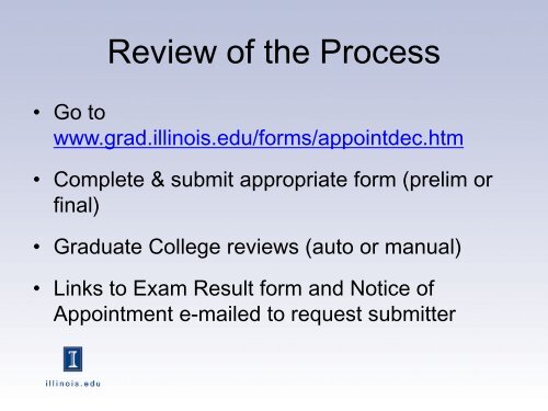 Online Doctoral Exam Committee Request System - The Graduate ...