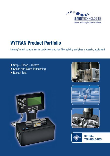 VYTRAN Product Portfolio - AMS Technologies