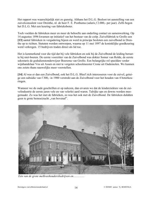 DOMO - Zuivelhistorie Nederland