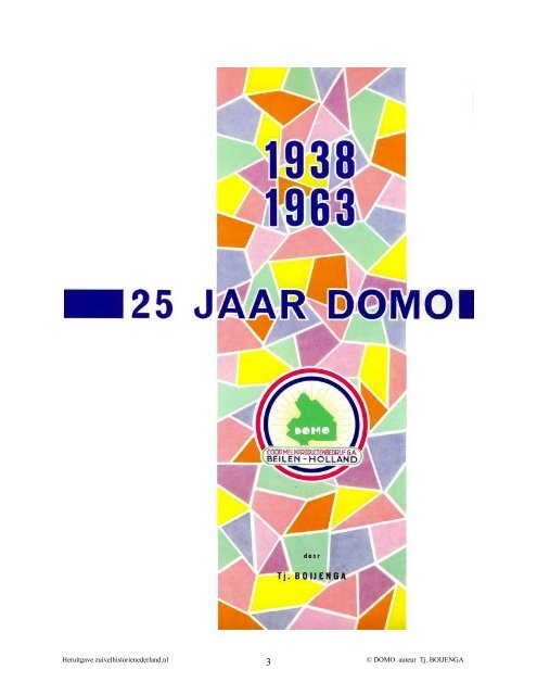 DOMO - Zuivelhistorie Nederland