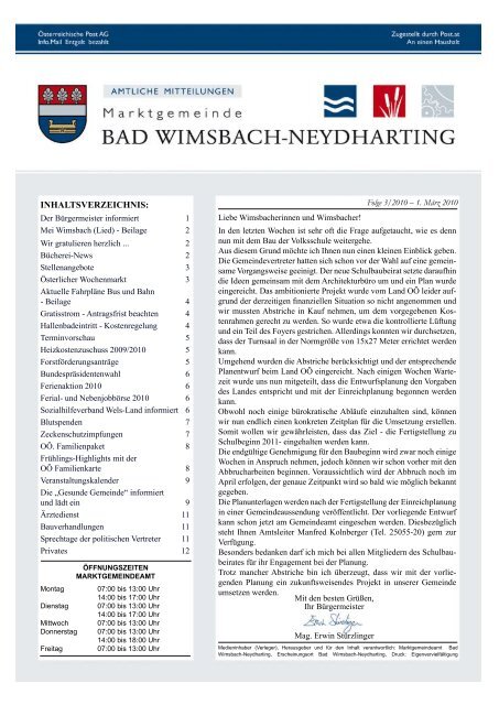 (697 KB) - .PDF - Marktgemeinde Bad Wimsbach-Neydharting