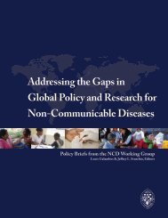 Addressing the Gaps in Global Policy and Research for Non ... - IFPMA