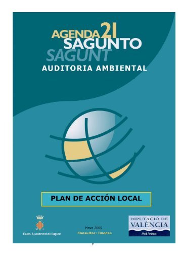 PLAN DE ACCIÃN LOCAL - Ayuntamiento de Sagunto