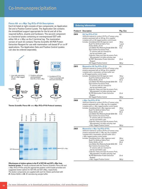 Thermo Scientific Pierce Protein Interaction Technical Handbook