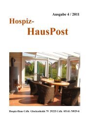 HausPost - Hospiz Haus Celle gGmbH