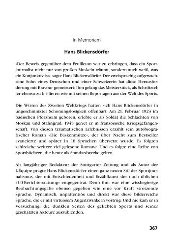 In Memoriam Hans BlickensdÃ¶rfer 367