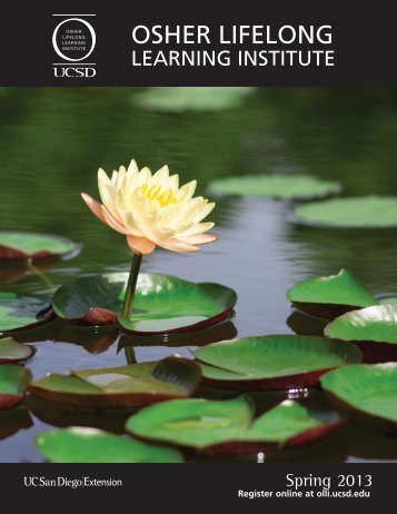 Osher Lifelong Learning Institute - UC San Diego