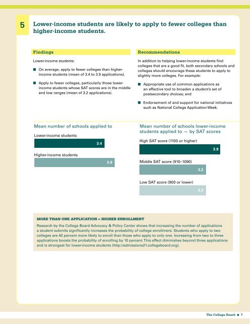 Complexity in College Admission: The Barriers Between Aspiration ...