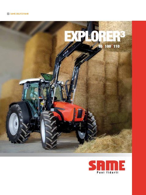 Trattori Same Explorer 85-100-110 - Attrezzature Agricole