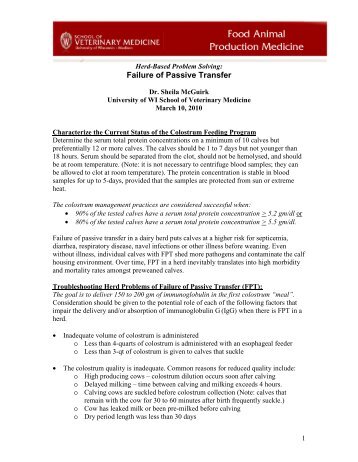 Herd-based Problem Solving - Failure of Passive Transfer