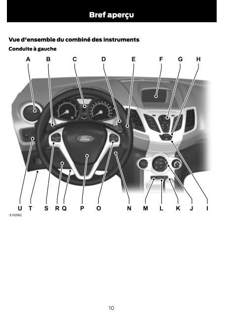 FORD FIESTA Manuel du conducteur - Ford MAROC