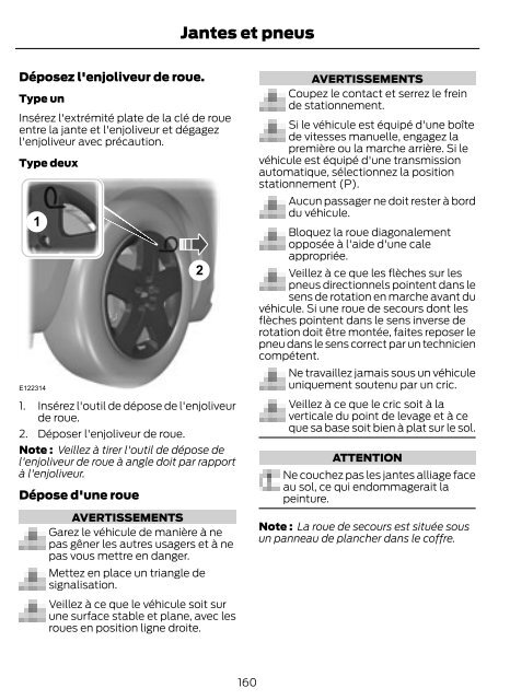 FORD FIESTA Manuel du conducteur - Ford MAROC