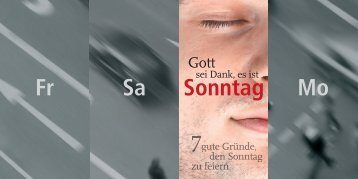 7 gute Gründe, den Sonntag zu feiern - Evangelische Kirche in ...