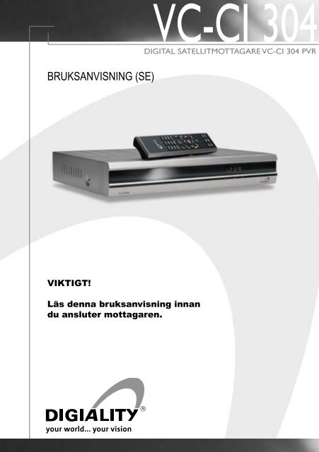 Ladda ner manual - Canal Digital