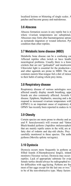 Handling and Nursing Reptiles - Australian Veterinary Association