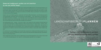 landschapsbedrijfsplannen - Provincie West-Vlaanderen