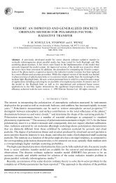 vdisort - Division of Geological and Planetary Sciences