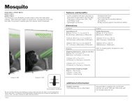 Mosquito Instructions - The Exhibitors' Handbook
