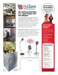 HotZoneÂ® Industrial Electric and Gas Heater Brochure - Schaefer ...