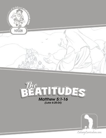 NT028 - The Beatitudes - Calvary Curriculum