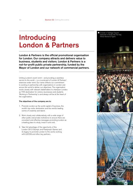 2012 AND BEYOND - London & Partners