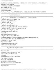 LYSOL DISINFECTANT SPRAY - Mpsi20.org