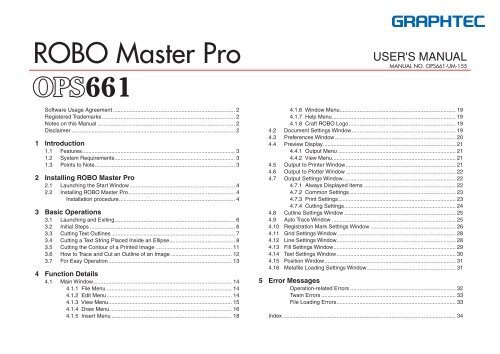 CE5000-40-CRP Manual - Graphtec