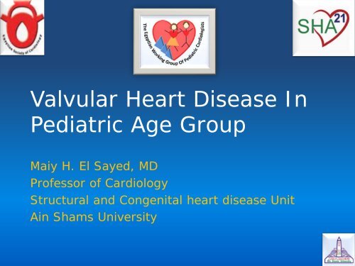 Valvular Heart Disease In Pediatric Age Group - RM Solutions