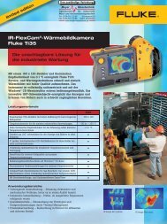 Ãbersichtsprospekt IR-FlexCamÂ® Fluke Ti35 - Meyer Messtechnik