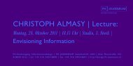 CHRISTOPH ALMASY | Lecture: - Designaustria