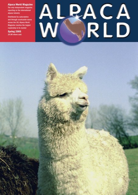 Alpaca World Magazine Spring 2005 - Classical MileEnd Alpacas